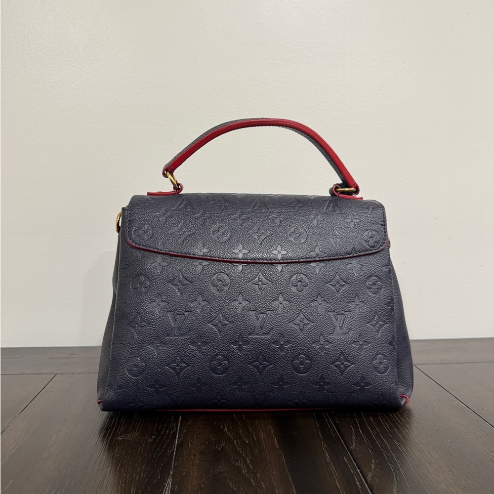 Louis Vuitton Blue and Red Satchel - Picture 3 of 16